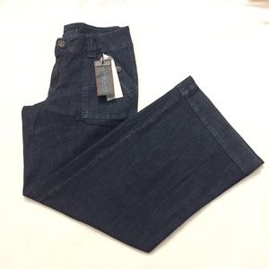 Jag Jeans Stretch Wide Legs Size 14